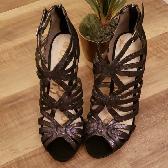 Sam Edelman "Eve" caged heels - Picture 2 of 7